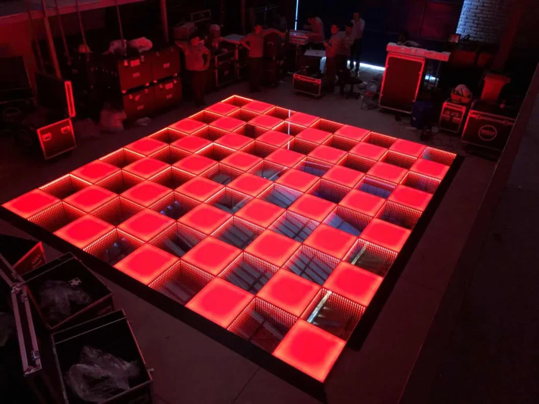 led dance floor